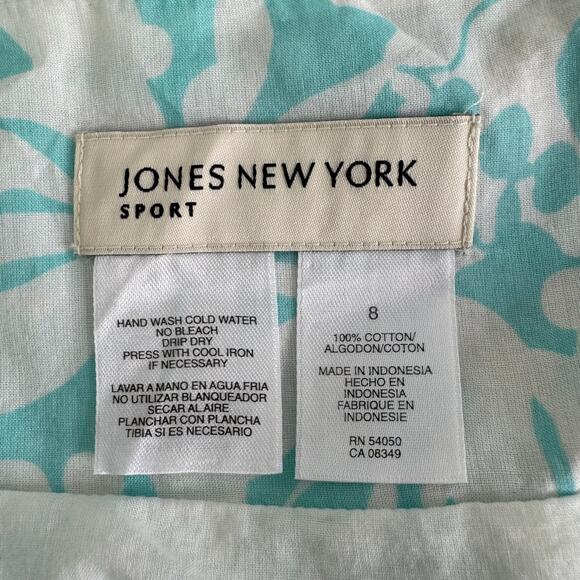 Jones‎ New York Sport cotton tiered skirt - Picture 5 of 9
